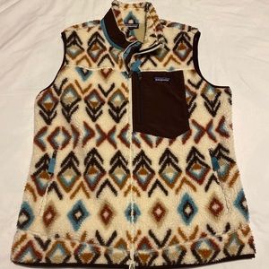 Patagonia Fern Dell Aztec Fleece Vest